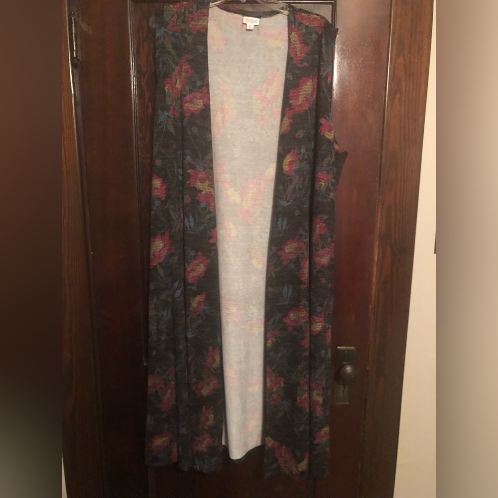 LuLaRoe Joy midi length vest
